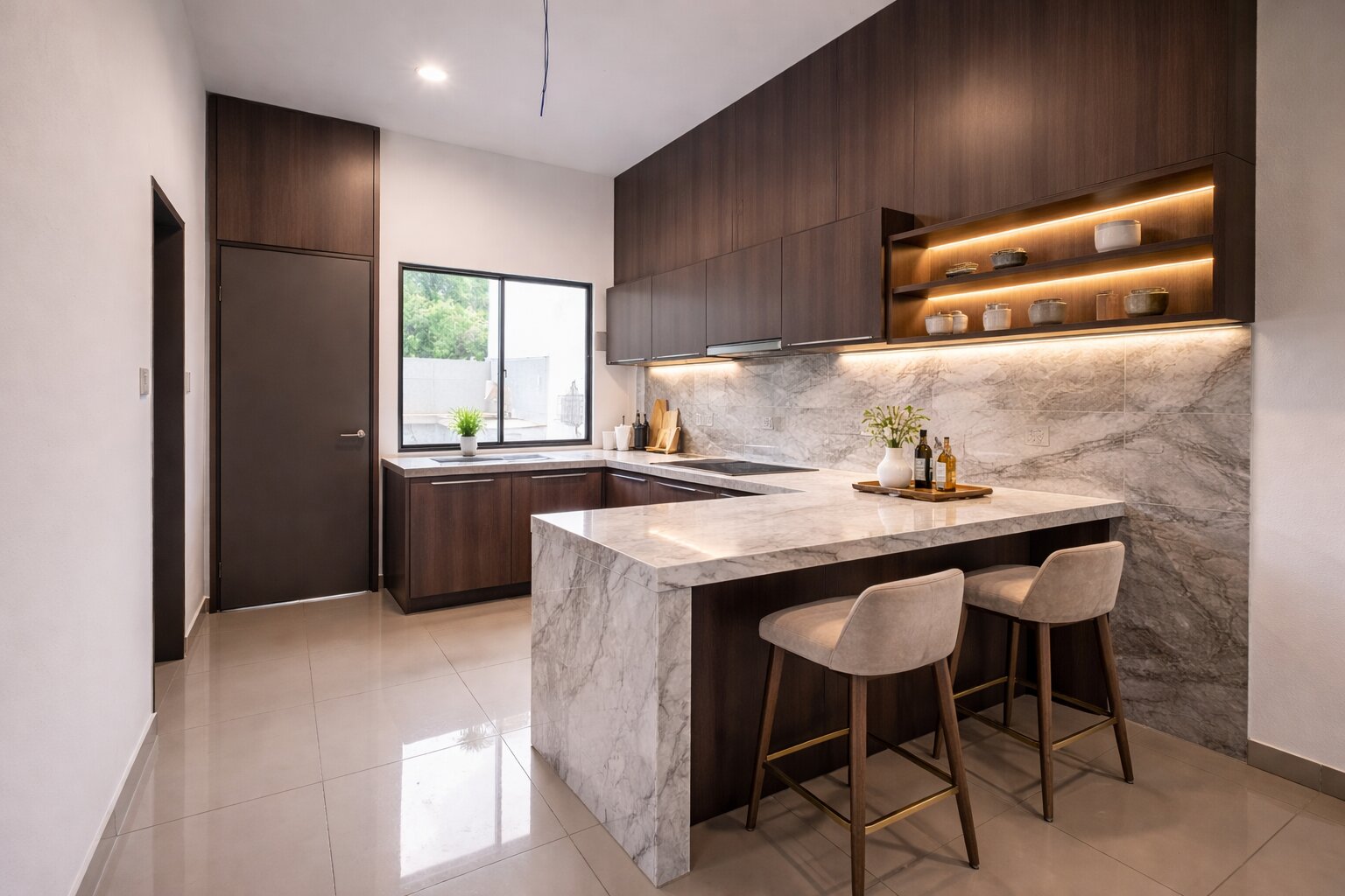 Designer dry kitchen