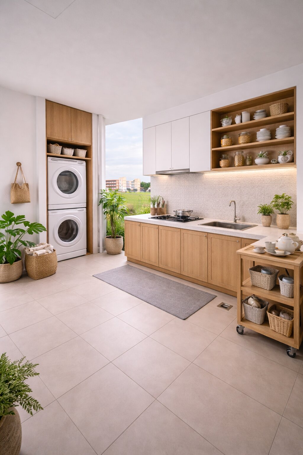 Wet kitchen